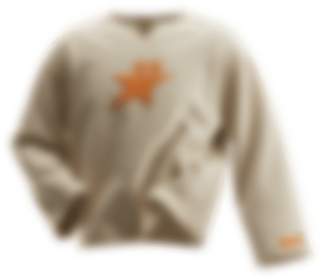 Aperçu flouté de la pièce beige du prochain drop Nous